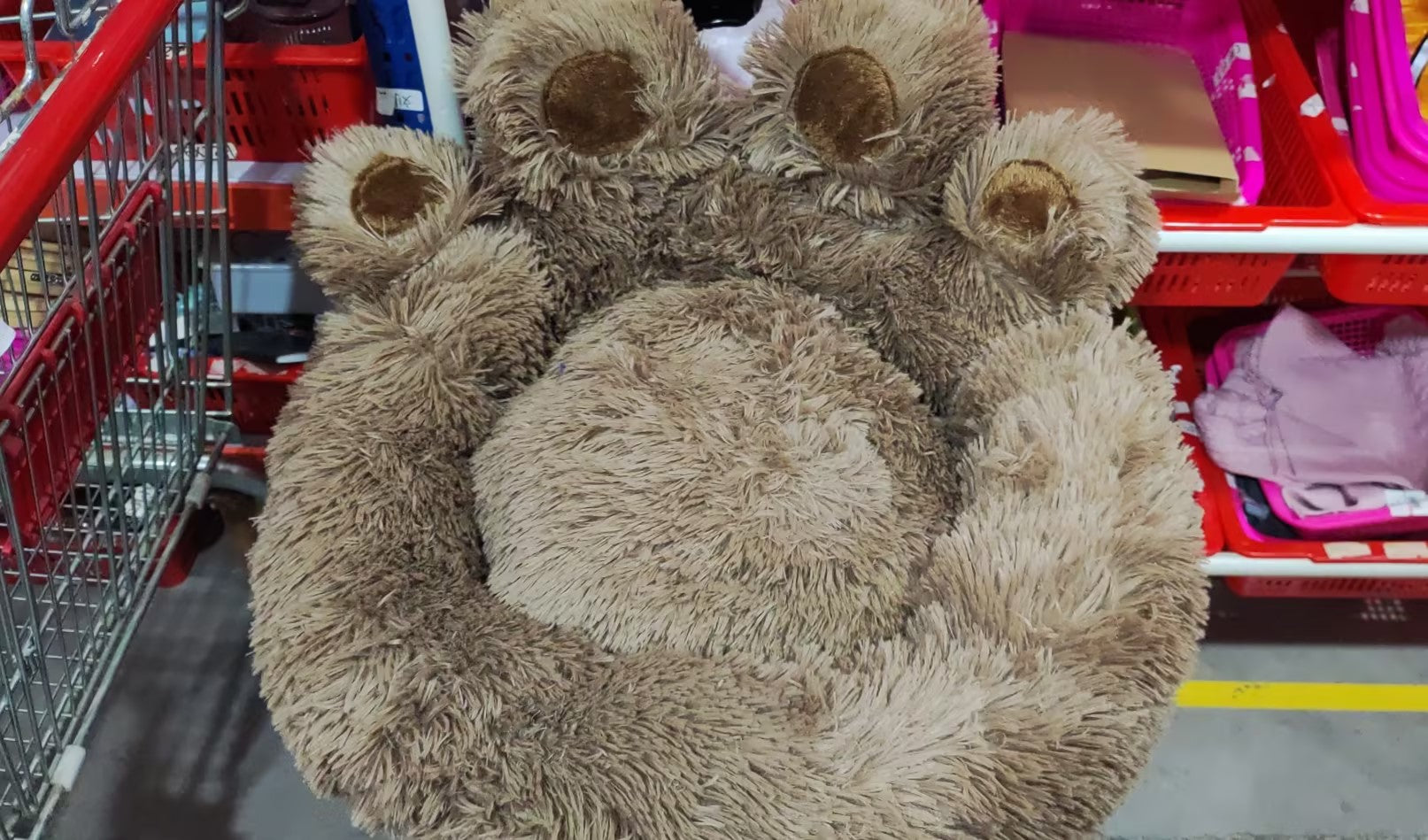 Cozy Fleece-Lined Dog Bed for Corgis and Golden Retrievers - Available in Multiple Sizes