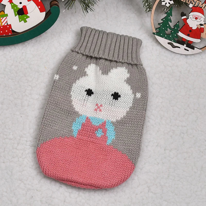 Cozy Cartoon Cat Sweater - Winter Essential for Your Feline Friend